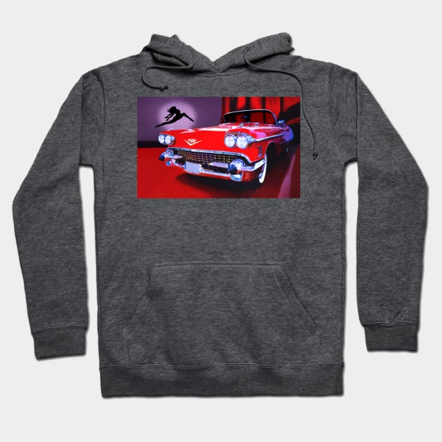 1958 Cadillac Eldorado Biarritz Hoodie by Burtney